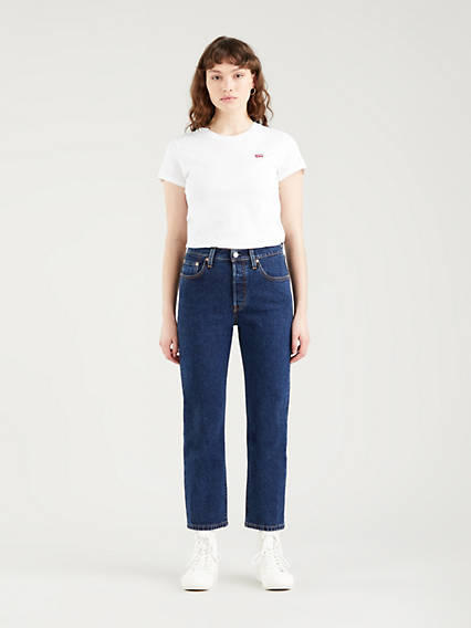 501 Levi's Crop Jeans