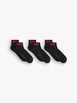 Mid Cut Batwing Socks 3 Pack