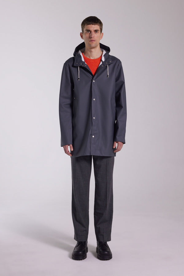 Stutterheim Stockholm Raincoat Charcoal