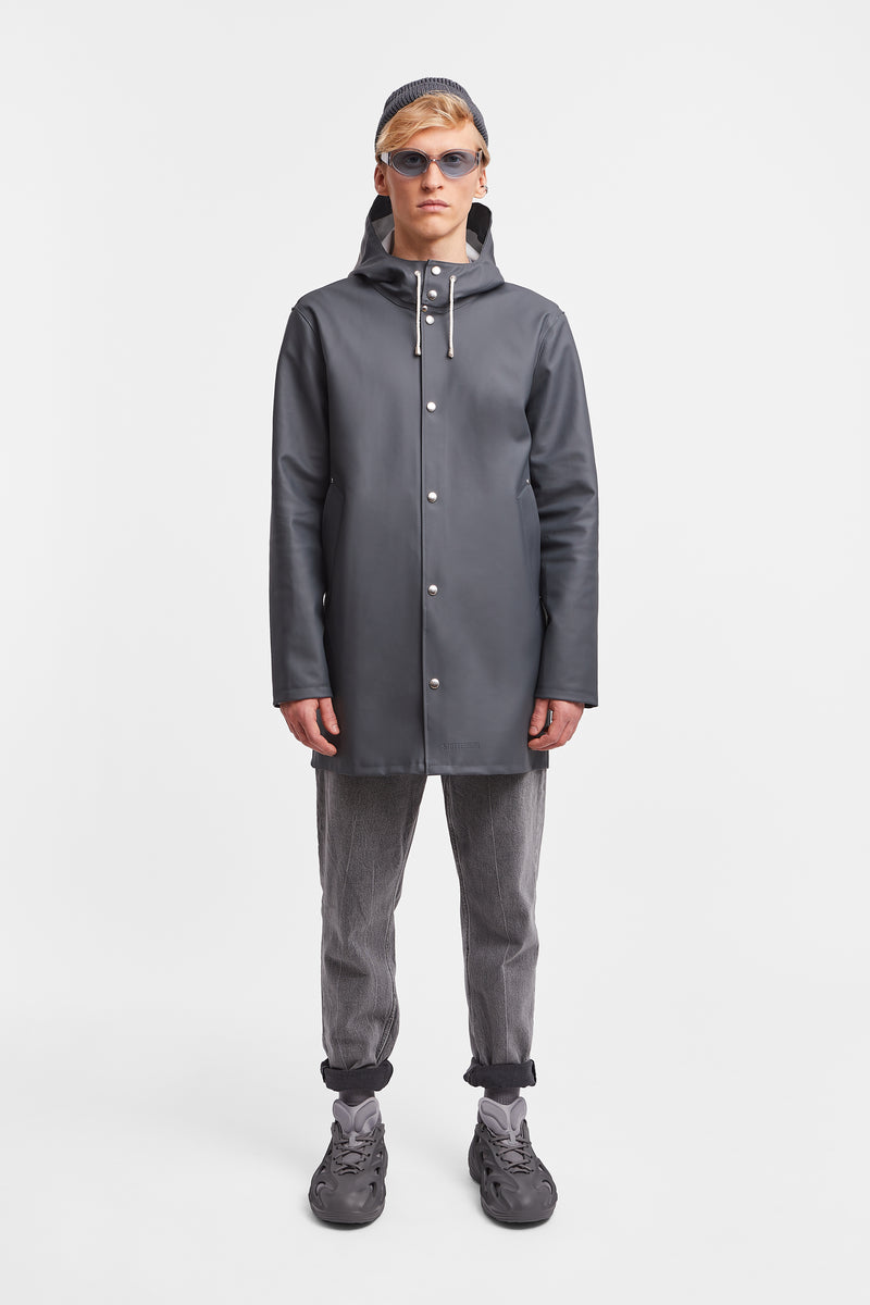 Stockholm Raincoat Charcoal