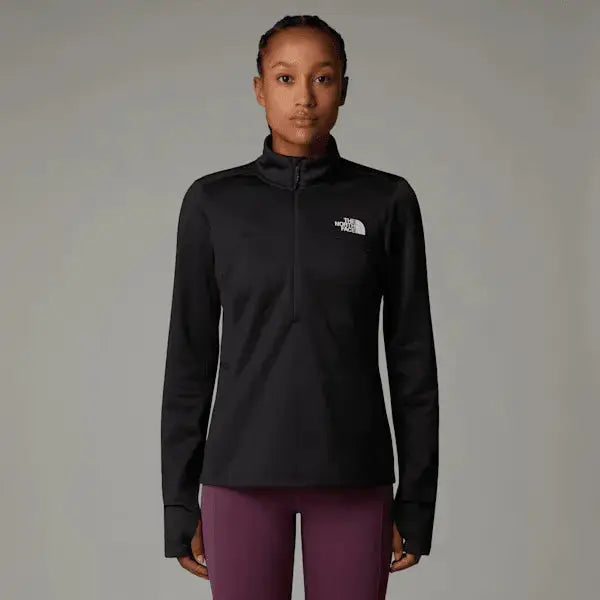 The North Face Women's Winter Warm Pro 1/4 Zip Fleece Tnf Black