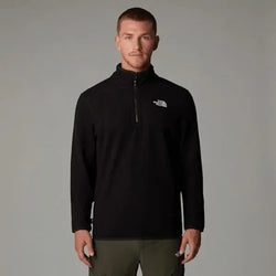 The North Face Men's 100 Glacier 1/4 Zip Fleece Tnf Black-npf