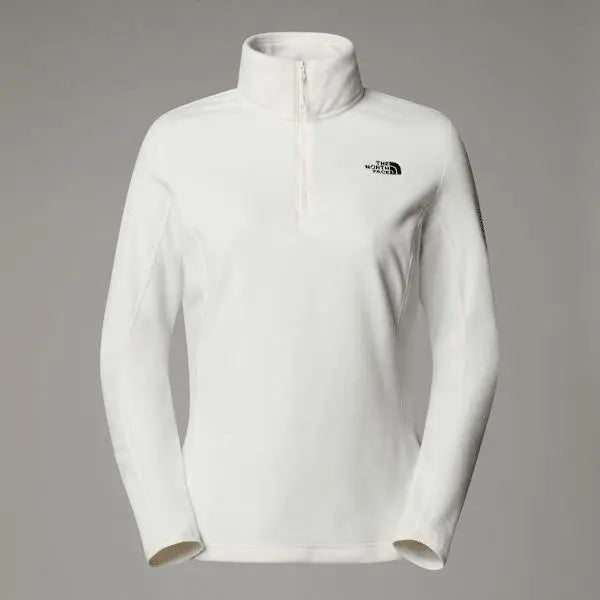 The North Face Women’s Resolve 1/4 Zip Fleece White Dune