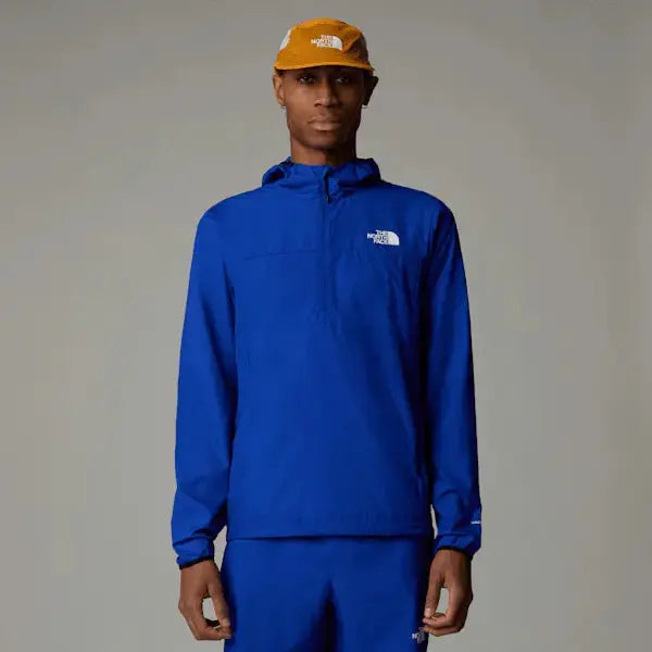 The North Face Men's Higher Run Wind 1/4 Zip Jacket Tnf Blue