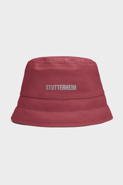 Stutterheim Skärholmen Puffer Bucket Hat Burgundy