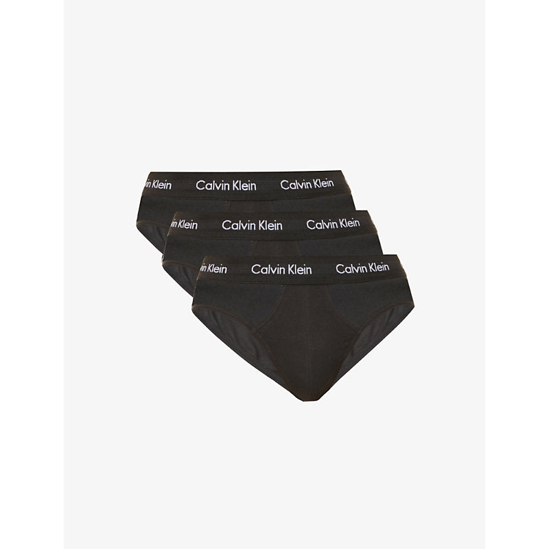  Calvin Klein Pack of three Classic stretch-cotton briefs