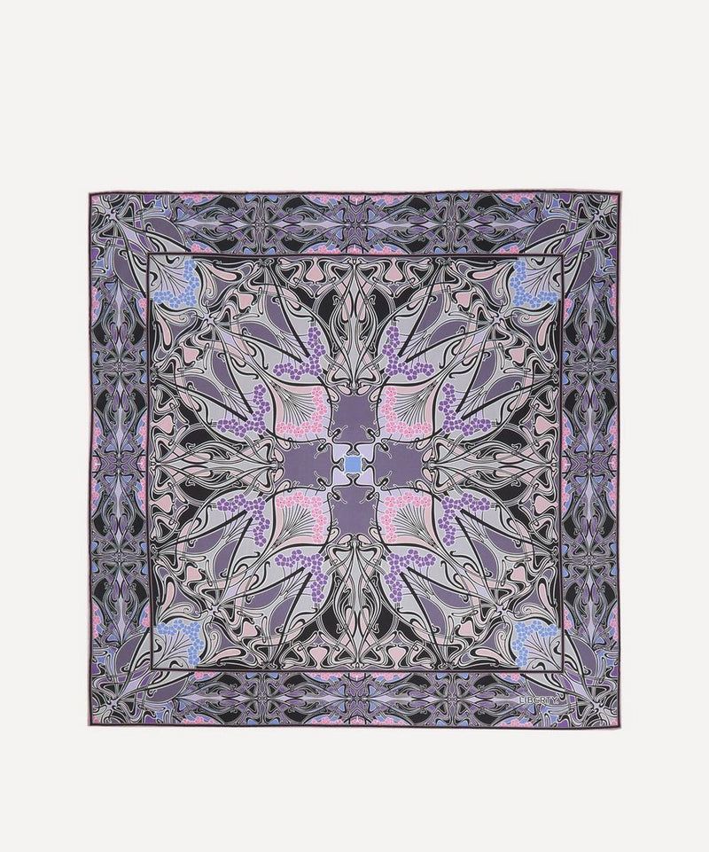 Liberty Ianthe 90 x 90 Silk Foulard Scarf