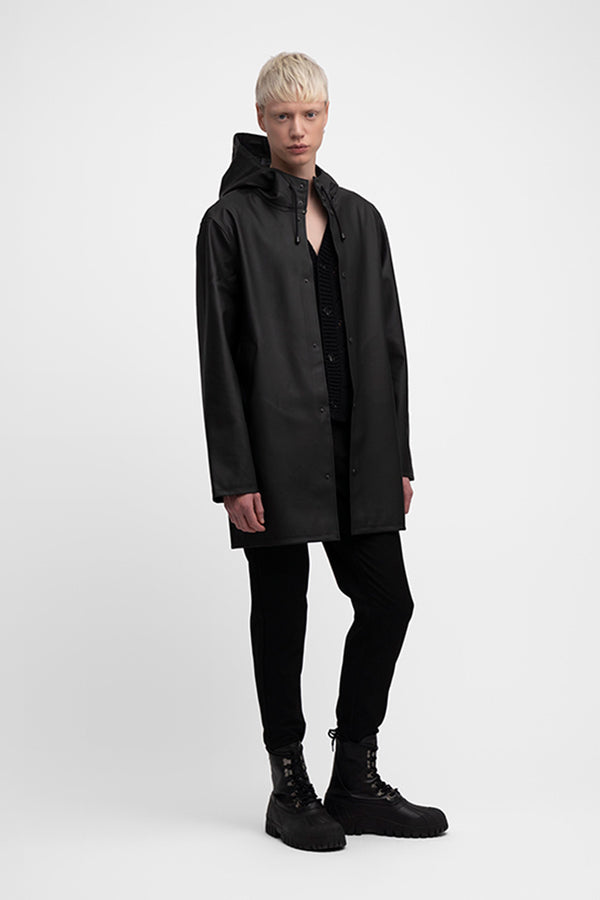 Stutterheim Stockholm Raincoat Black