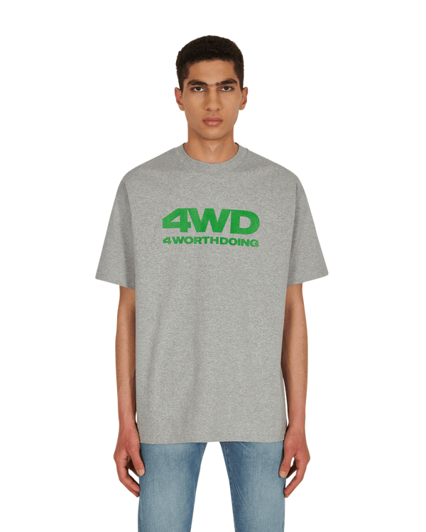 4 Worth Doing Logo T-Shirt Grey