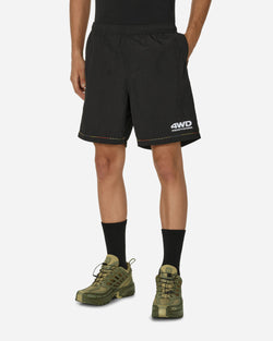 4 Worth Doing Gradient Stitched Shorts Black