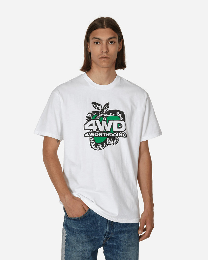 4 Worth Doing Snake City T-Shirt White