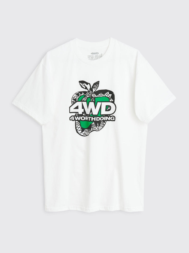 4WD Snake City T-shirt White