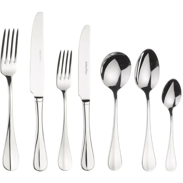 Arthur Price Baguette 7-piece stainless steel place setting