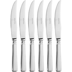 Arthur Price Grecian set of 6 stainless steel steak knives