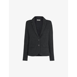  Whistles Slim-fit single-breasted jersey jacket