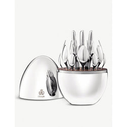 Christofle MOOD silver-plated stainless steel cutlery set of 24