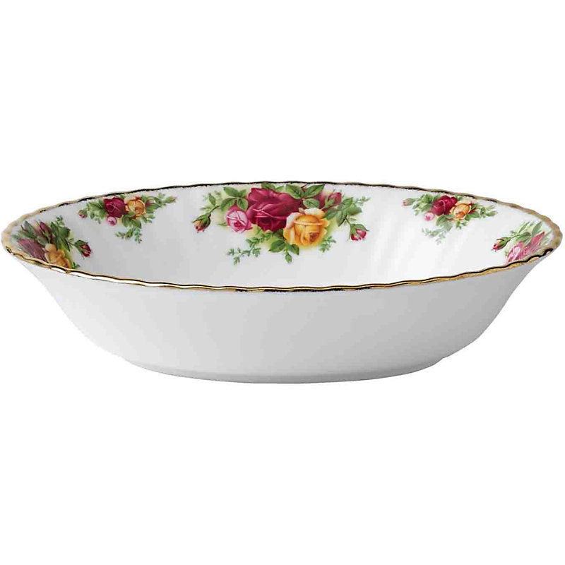 Royal Albert Old Country Roses oval vegetable dish 23cm