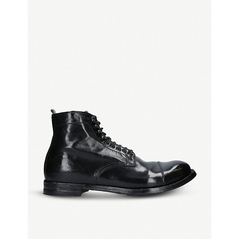  Officine Creative Anatomia 16 leather ankle boots