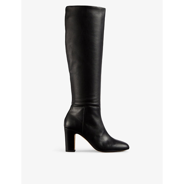 Lk Bennett Kristen leather knee-high boots | LYBSTORE