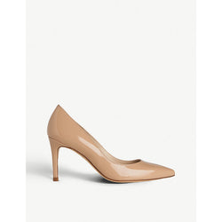 Lk Bennett Floret pointed patent-leather courts