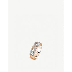 Messika Move Noa 18ct pink-gold and diamond ring