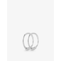  Maria Black Basic 8 sterling-silver hoop earrings