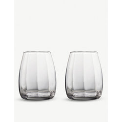 Waterford Optic Elegance crystal tumblers set of two