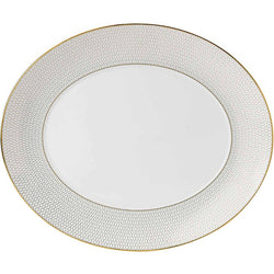 Wedgwood Gio Gold oval platter 33cm