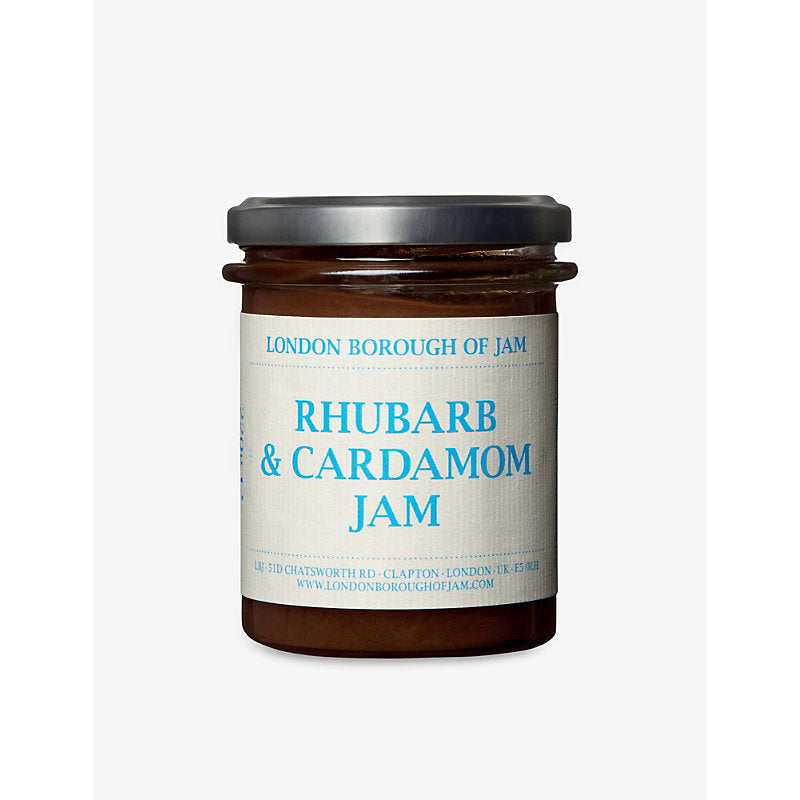 London Borough Jam Rhubarb & cardamom jam 220g