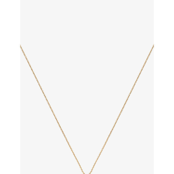 Monica Vinader 18ct yellow gold-plated vermeil fine chain