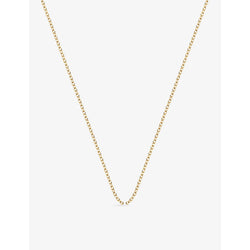 Monica Vinader 18ct yellow-gold plated rolo neck chain