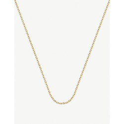 Monica Vinader 18ct yellow gold-plated vermeil sterling silver rolo neck chain