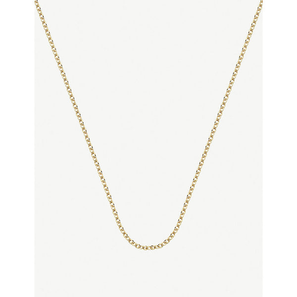 Monica Vinader 18ct yellow gold-plated vermeil sterling silver rolo neck chain