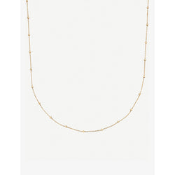 Monica Vinader 18ct yellow gold-plated vermeil silver chain necklace