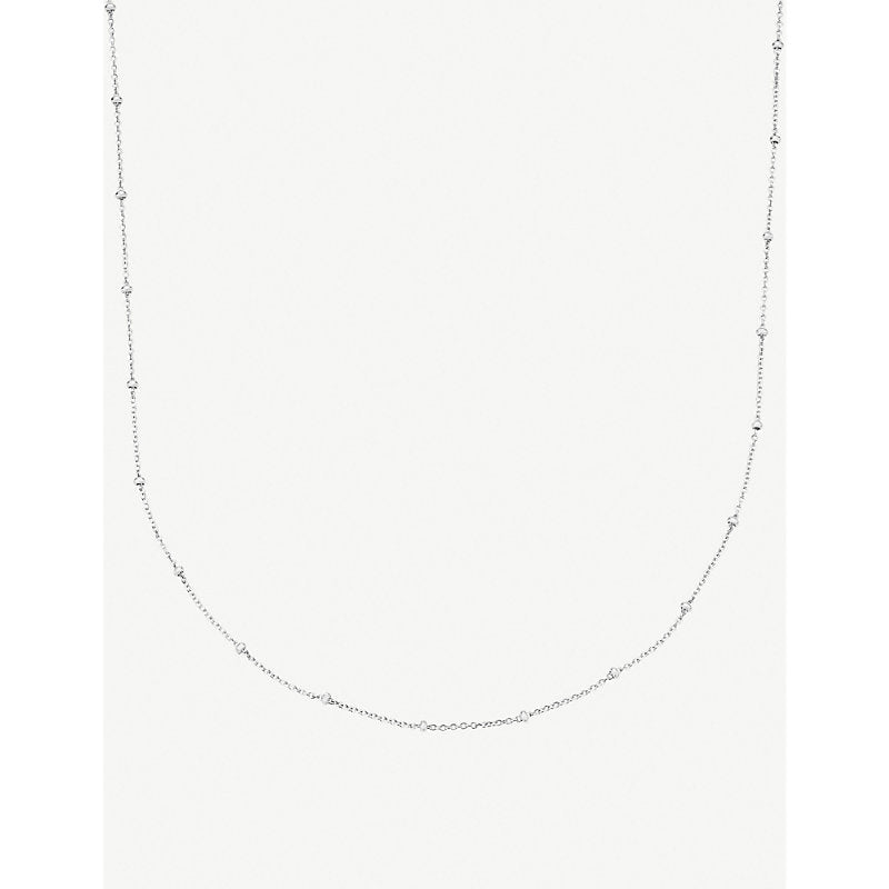 Monica Vinader Sterling silver chain necklace