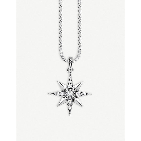  Thomas Sabo Royalty star sterling silver necklace