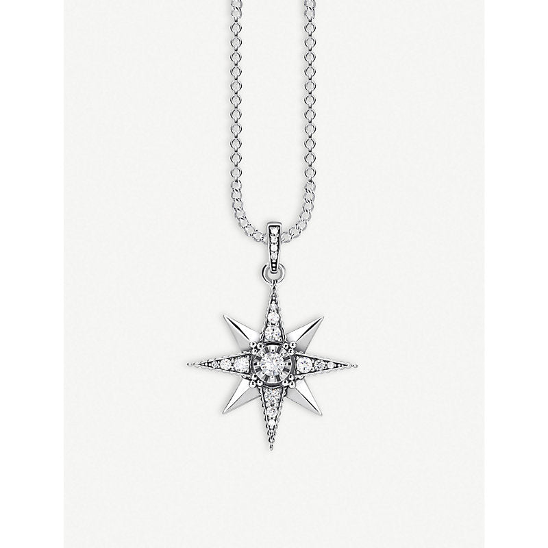  Thomas Sabo Royalty star sterling silver necklace