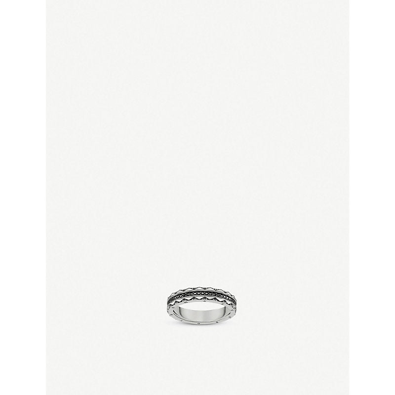 Thomas Sabo Filigree sterling silver and zirconia ring