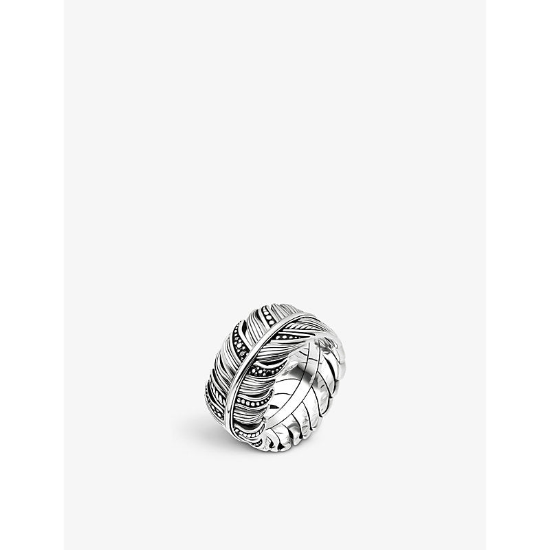 Thomas Sabo Rebel At Heart sterling-silver and zirconia&nbsp;ring