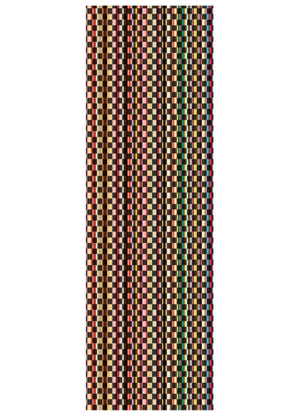 Paul Smith Basket Weave Signature Stripe Cashmere Scarf Multicolour