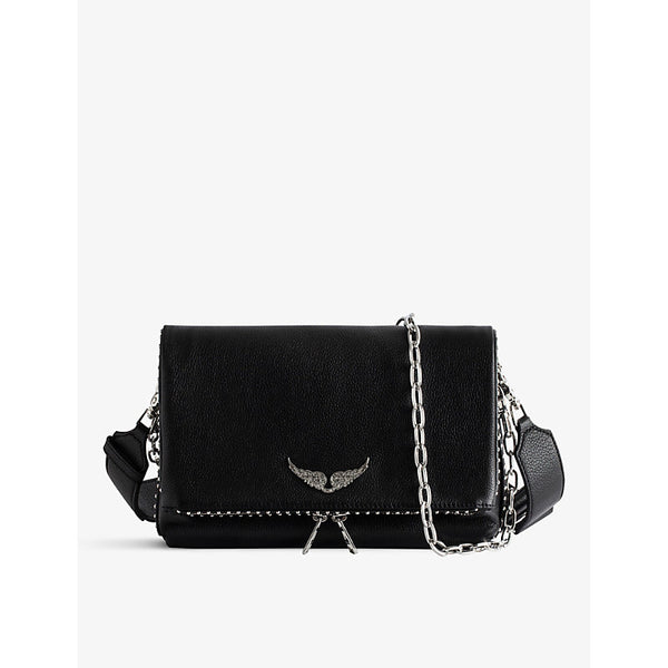 Zadig&Voltaire Rocky leather shoulder bag