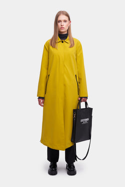 Hornstull Matte Long Raincoat Gold