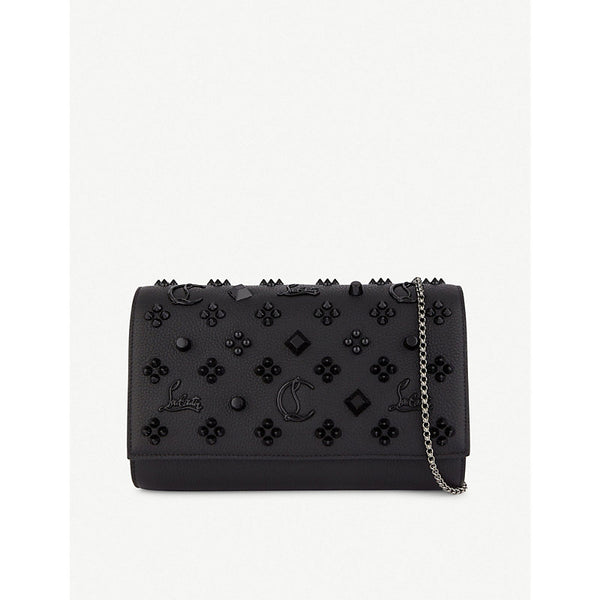 Christian Louboutin Paloma leather clutch bag