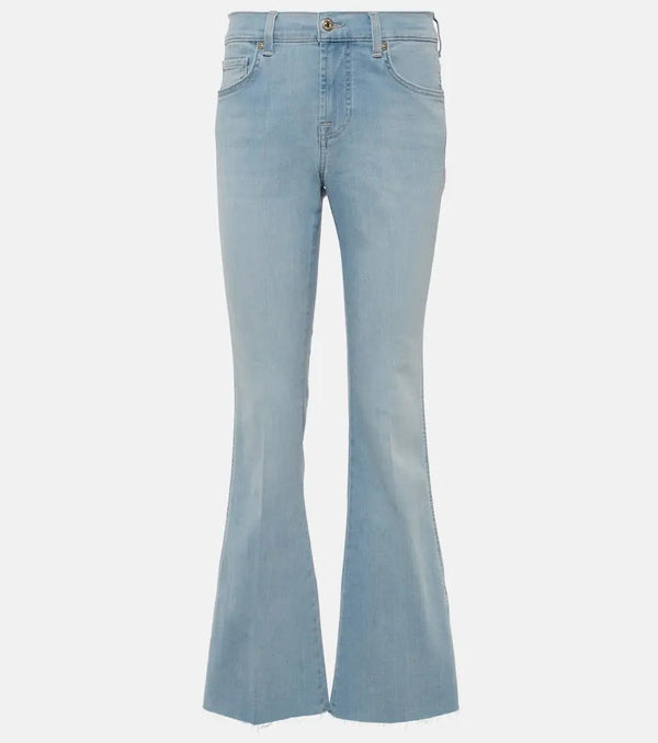 7 For All Mankind B(Air) mid-rise bootcut jeans | LYBSTORE