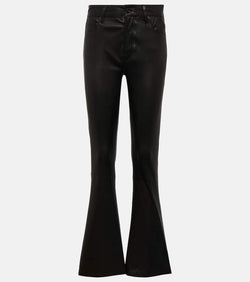 7 For All Mankind Bootcut Tailorless leather pants