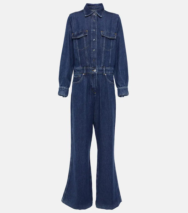 7 For All Mankind Denim jumpsuit | LYBSTORE