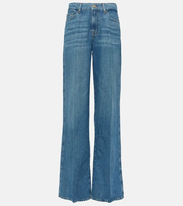 7 For All Mankind High-rise flared jeans | LYBSTORE