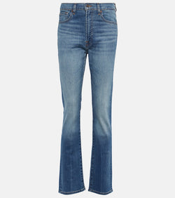 7 For All Mankind High-rise slim jeans