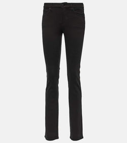 7 For All Mankind High-rise straight jeans