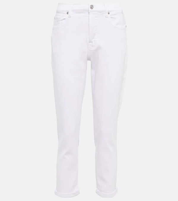 7 For All Mankind Josefina mid-rise slim jeans